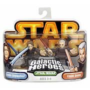 Star Wars Galactic Heroes Anakin & Clone Trooper 2-Pack, NM